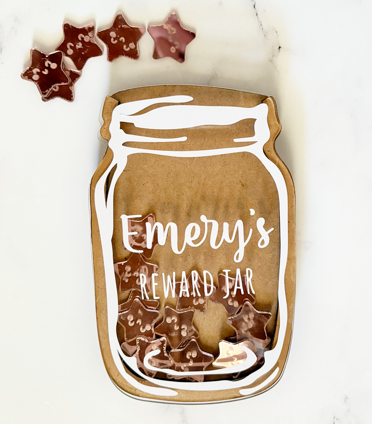 Personalised Magnetic Reward Jar