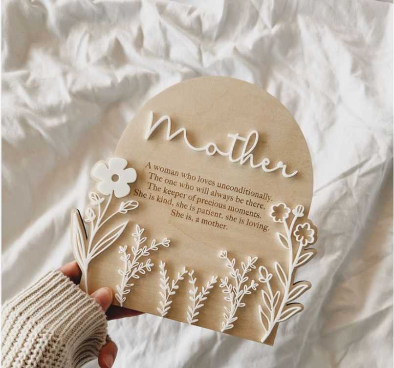 Mother's Poem Fridge Magnet