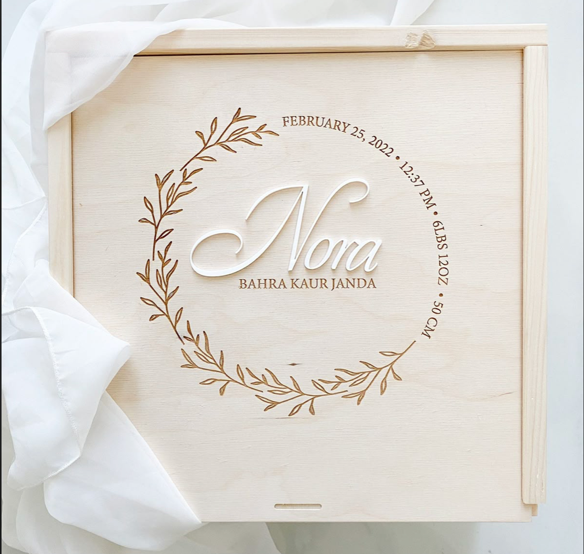 Keepsake box - Wreath