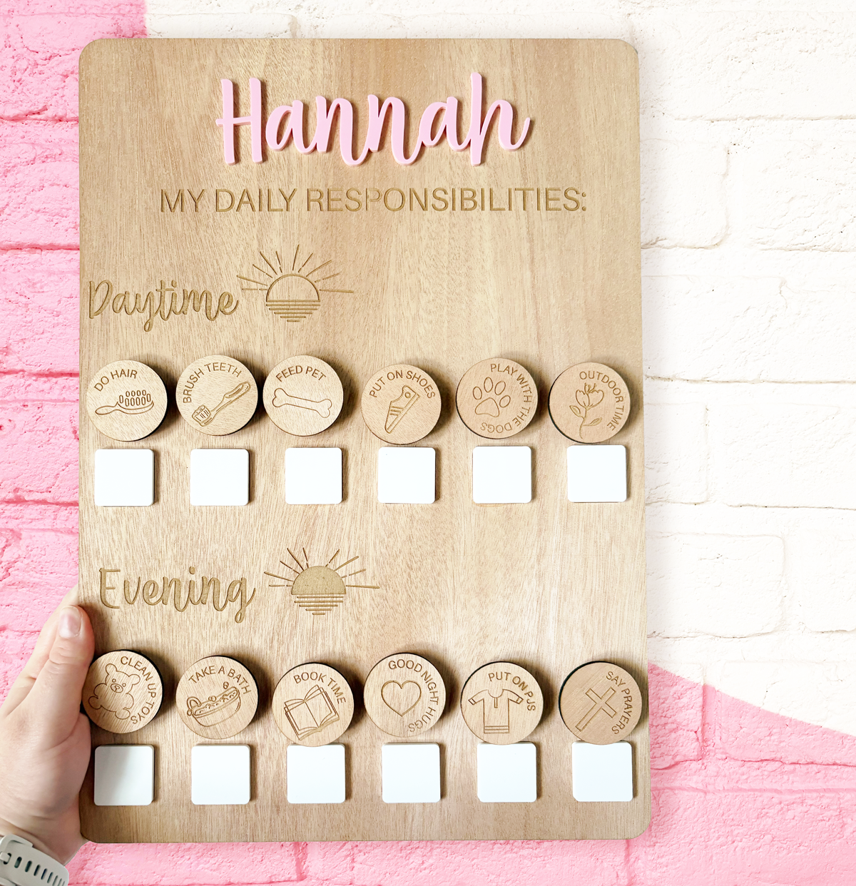 Personalised Chore Board