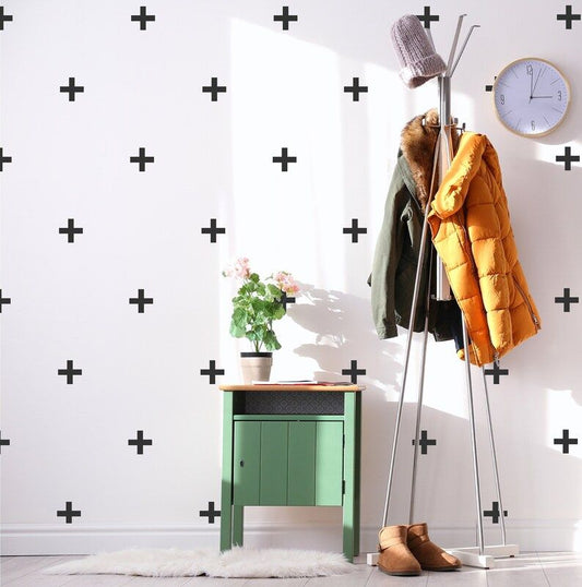 Swiss Cross Wall Stickers