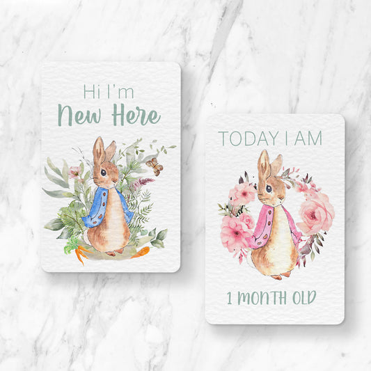 Milestone Cards - Peter Rabbit