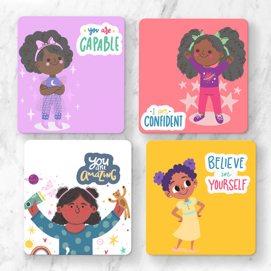 Postive Polly Flash Cards
