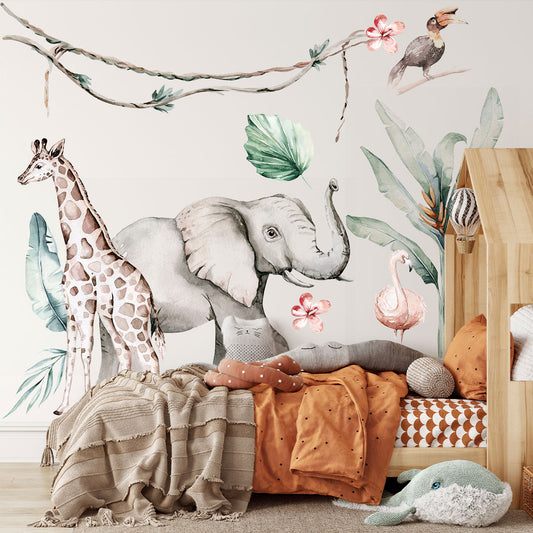 Animal Safari Wall Stickers