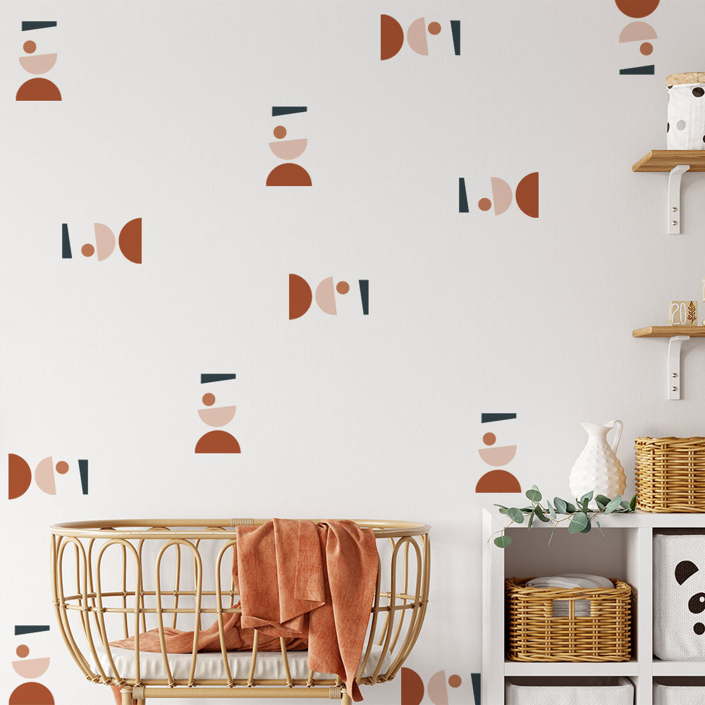 Bohemian Shapes Sticker Set