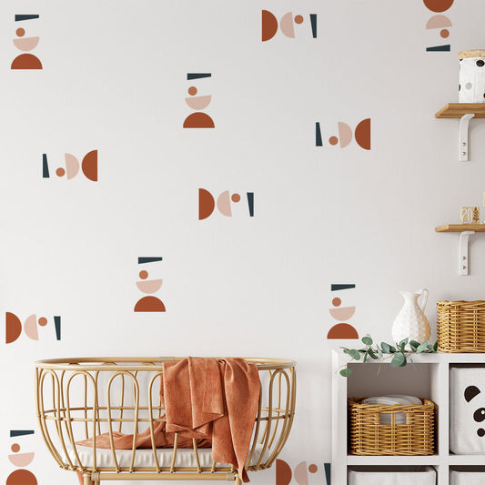 Bohemian Shapes Sticker Set