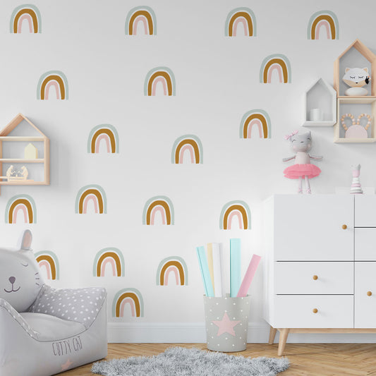 Boho Rainbows Wall Stickers
