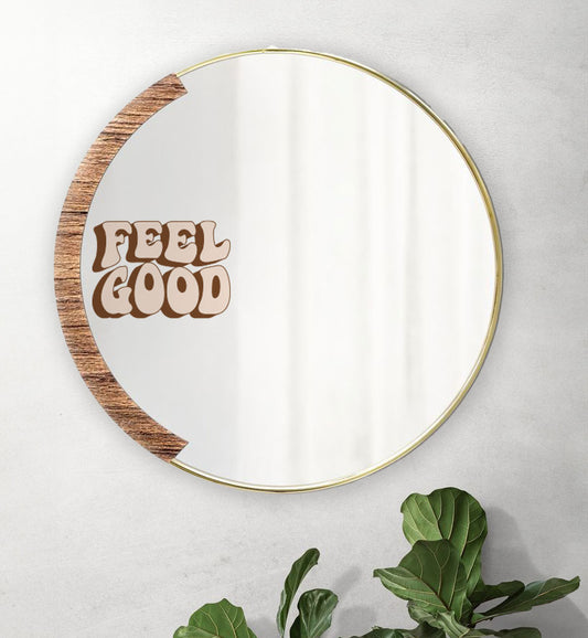 Mirror Sticker - Feel Good