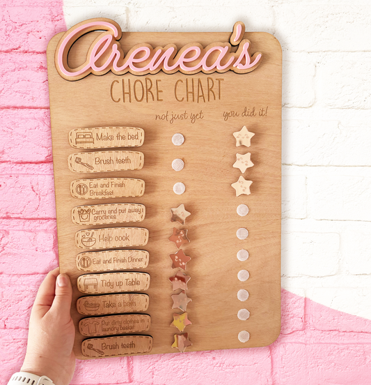 Personalised Chore Chart