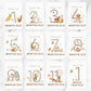 Milestone Cards - Forest Friends
