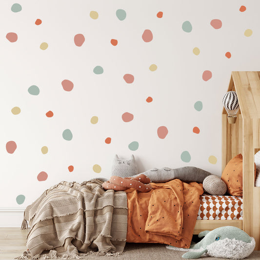 Confetti Smudges Wall Sticker Set