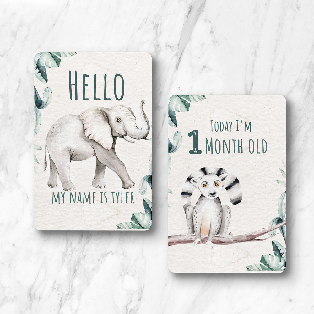 Milestone Cards - Into the Wild